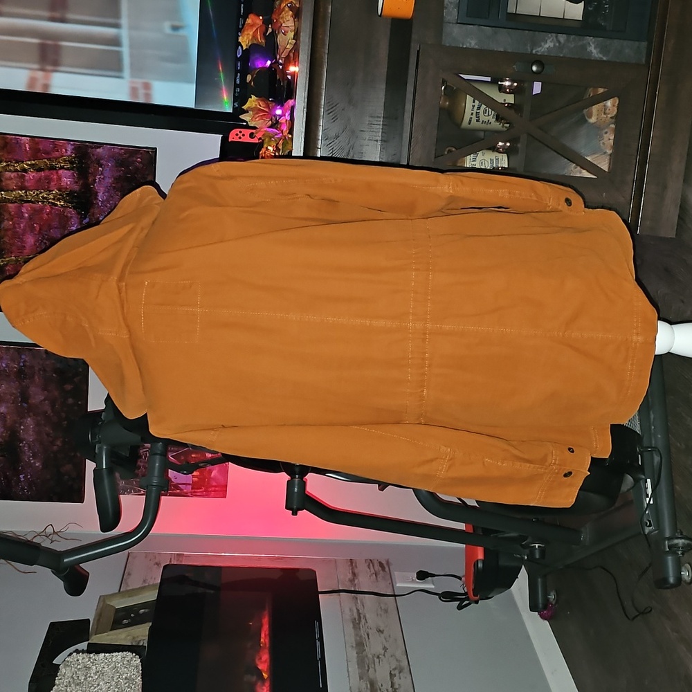 Universal Thread Large Spring/Fall Jacket. Beautiful color, RUST - Picture 7 of 11